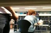 Voyeur rukt in openbare bibiotheek