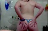 Mollige tiener selfshot