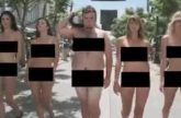 Naakt lopen op straat